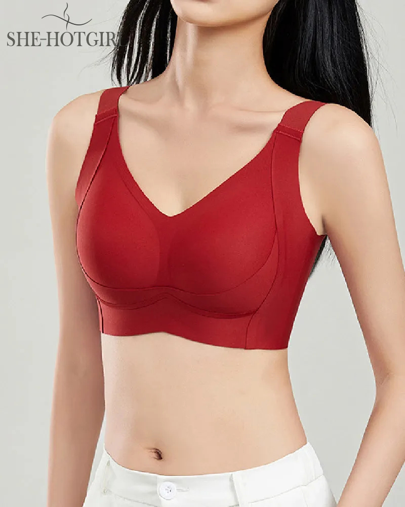 Wireless Anti-Sag Push-Up Seamless Everyday Comfort Shaping Bra