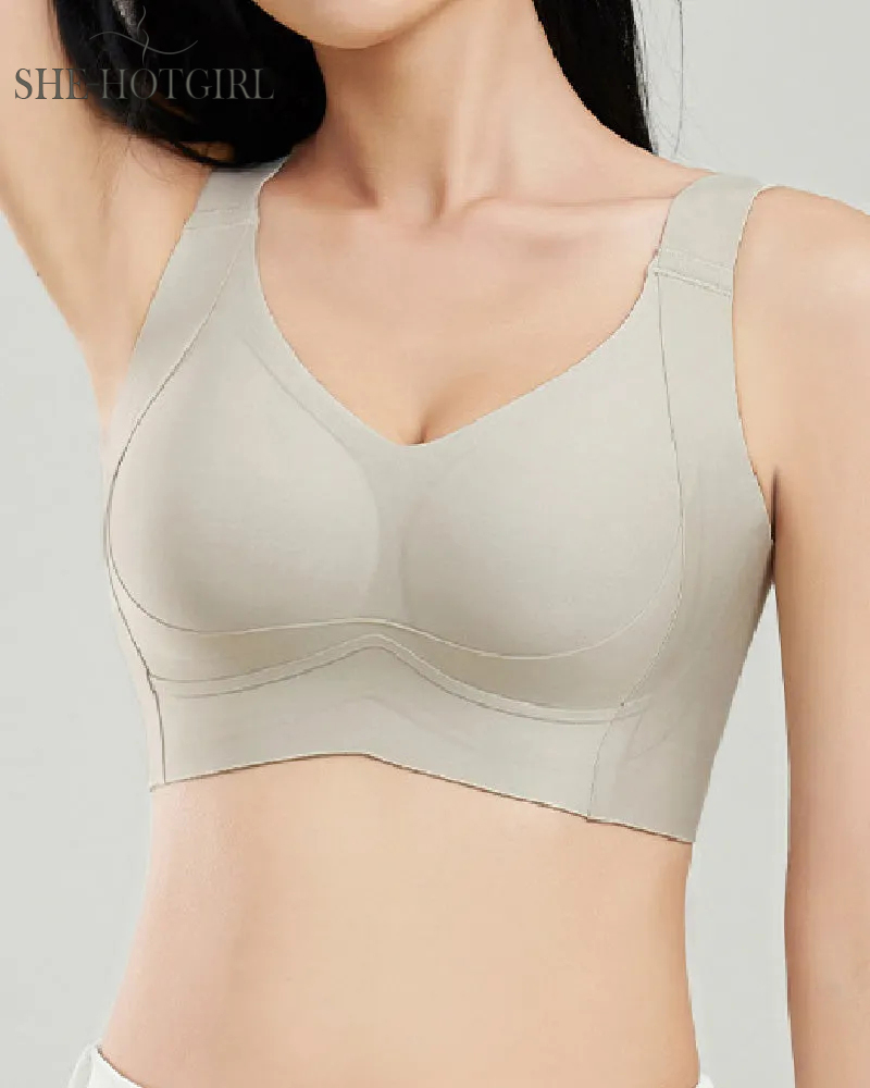 Wireless Anti-Sag Push-Up Seamless Everyday Comfort Shaping Bra
