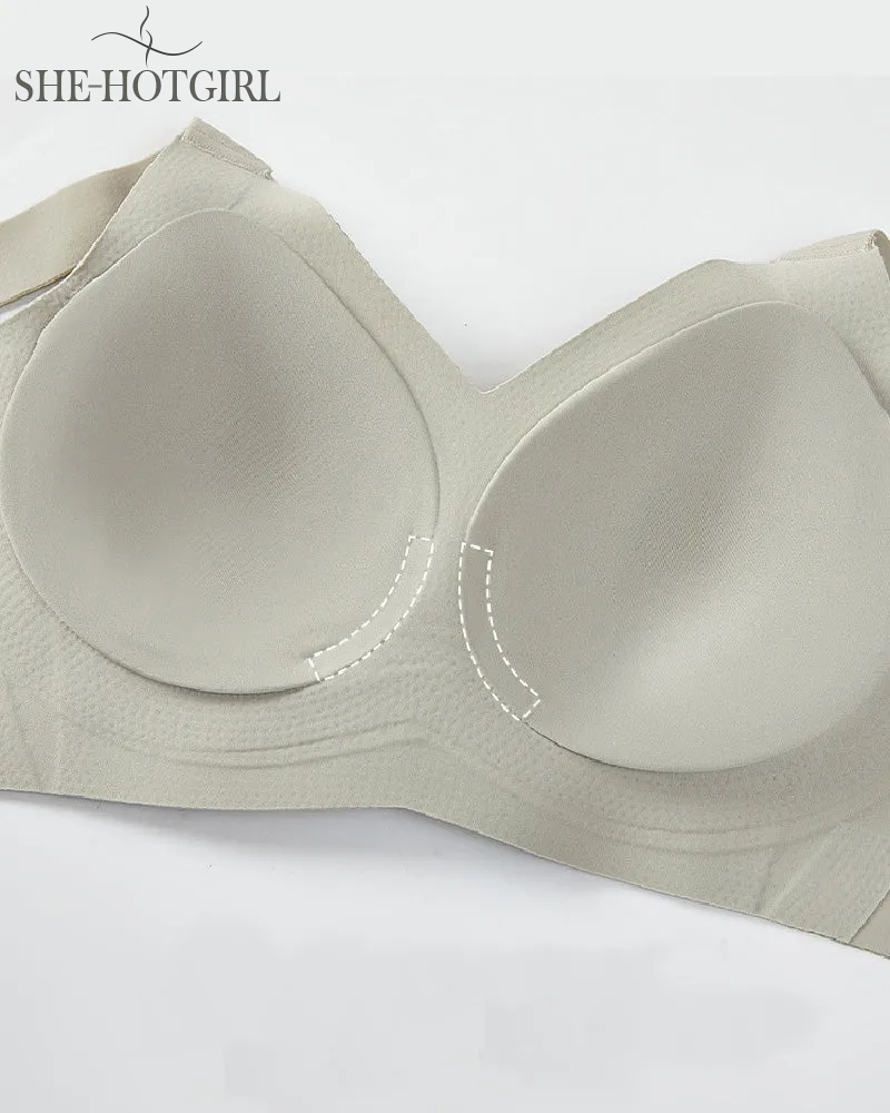 Wireless Anti-Sag Push-Up Seamless Everyday Comfort Shaping Bra