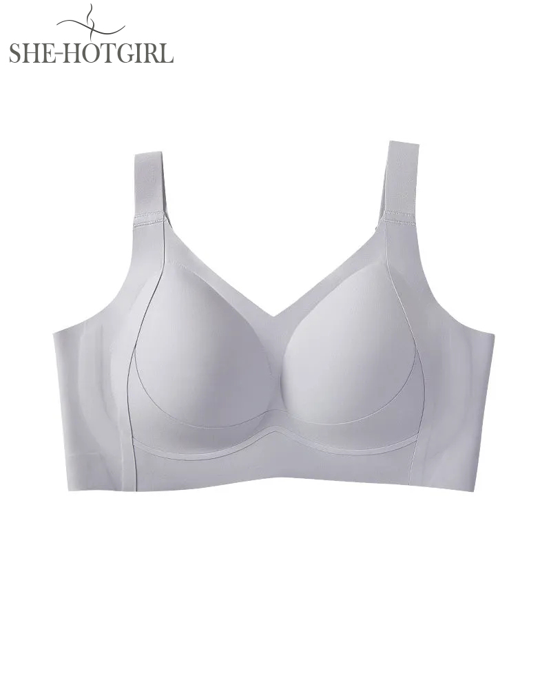 Wireless Anti-Sag Push-Up Seamless Everyday Comfort Shaping Bra