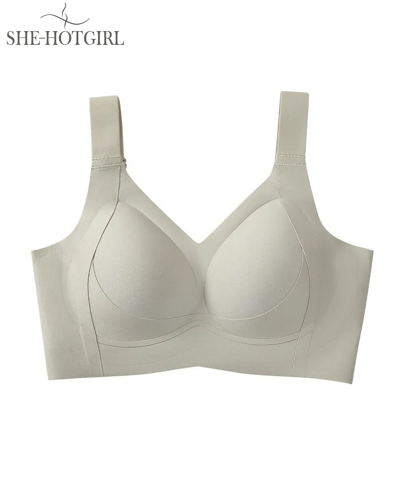 Wireless Anti-Sag Push-Up Seamless Everyday Comfort Shaping Bra