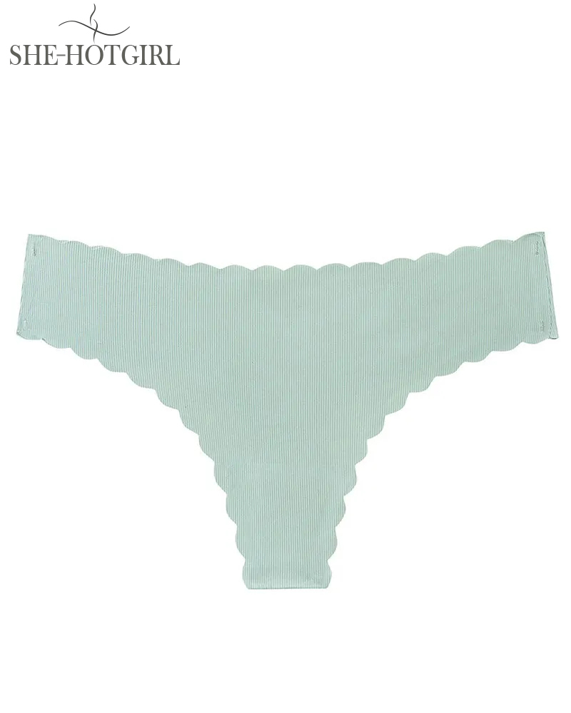 Women's seamless underwear low rise panties thong