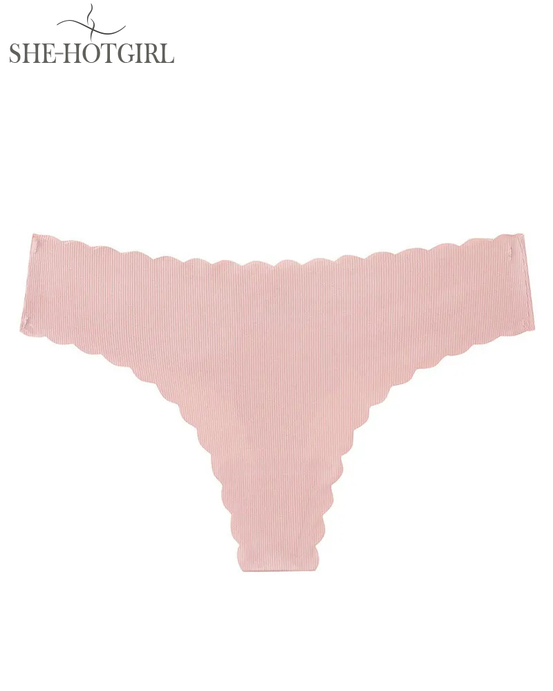 Women's seamless underwear low rise panties thong
