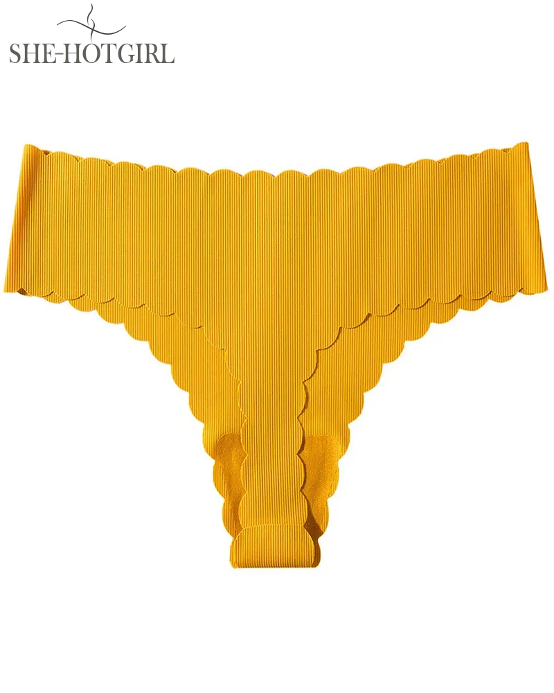 Women's seamless underwear low rise panties thong