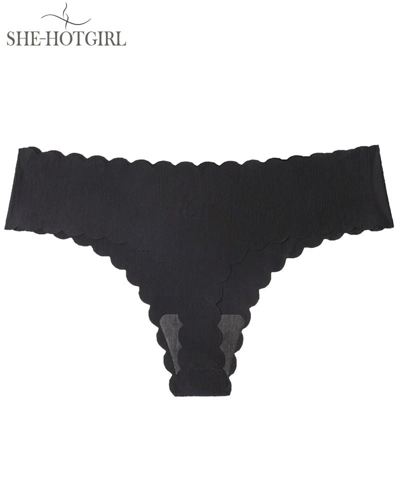 Women's seamless underwear low rise panties thong