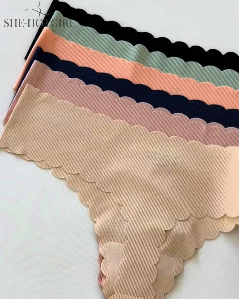 Women's seamless underwear low rise panties thong