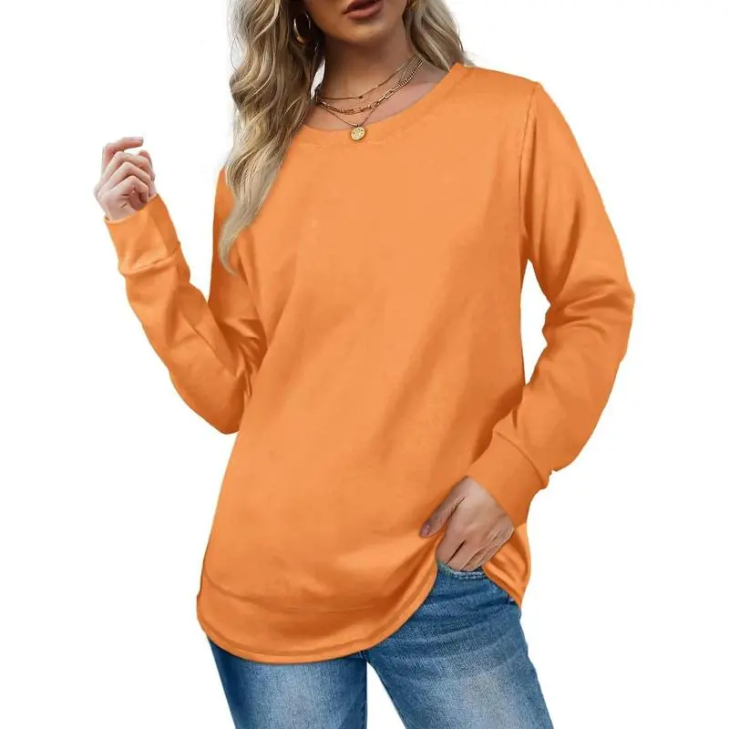 Sweatshirts for Women Crewneck Long Sleeve Shirts