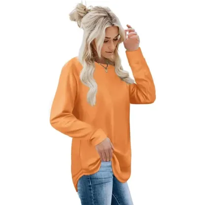 Sweatshirts for Women Crewneck Long Sleeve Shirts
