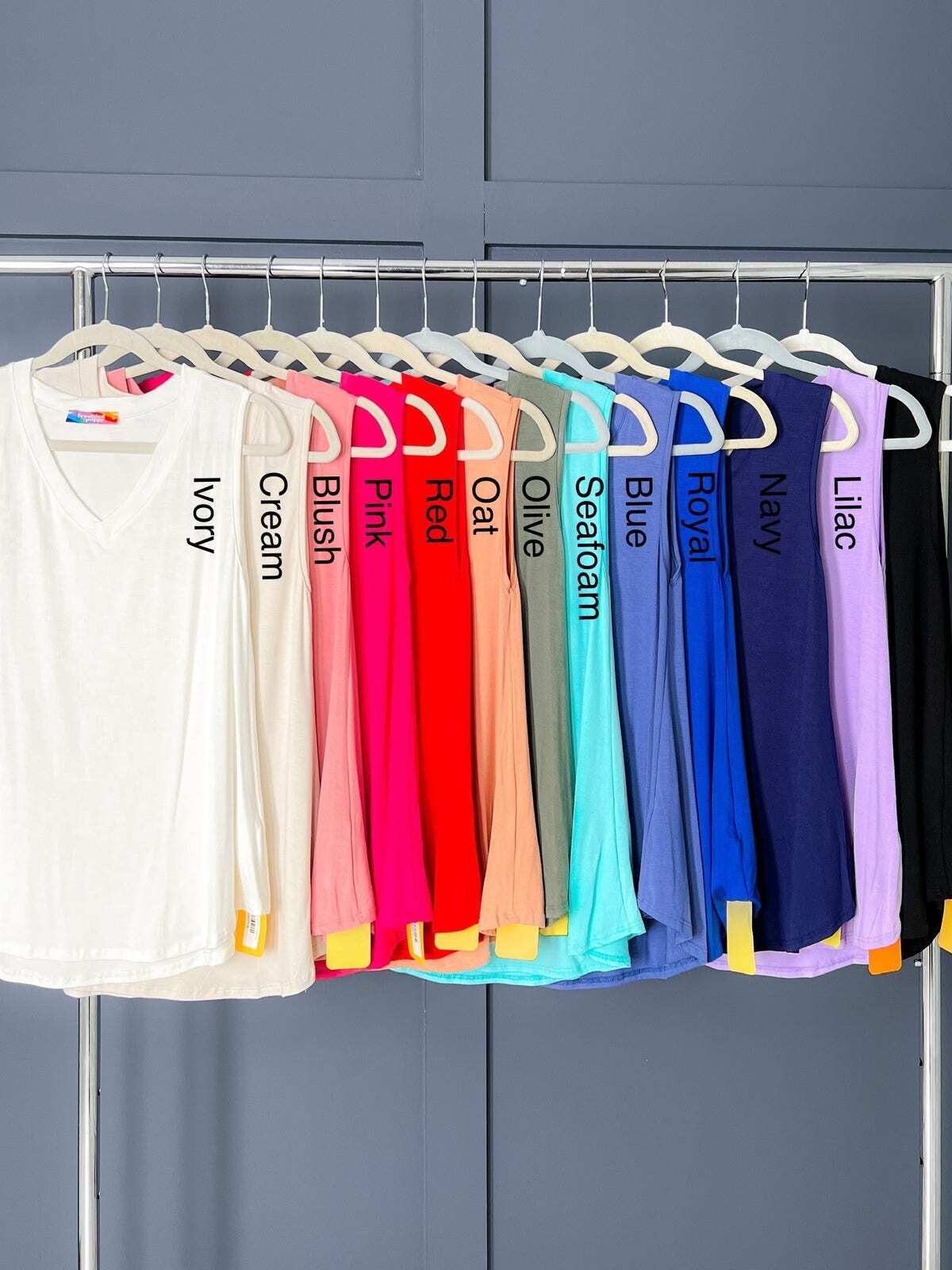 ⚡LIMITED SALE-V-neck tank top(Multiple Colors)