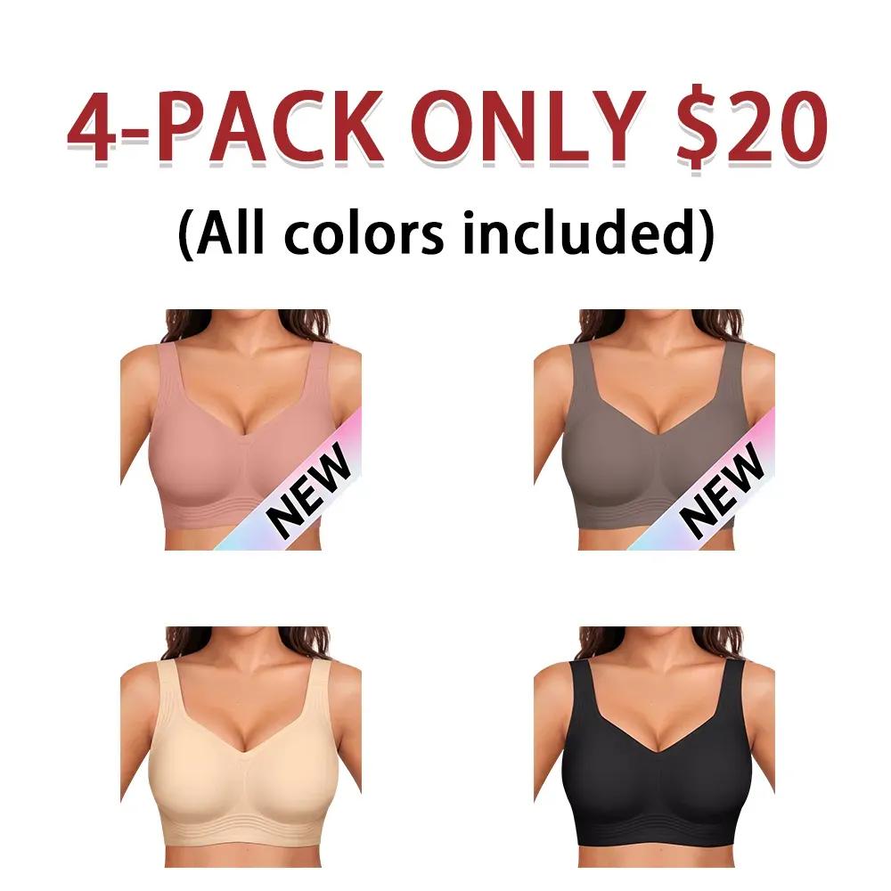 Women's Full Coverage Comfortable Wireless Bra