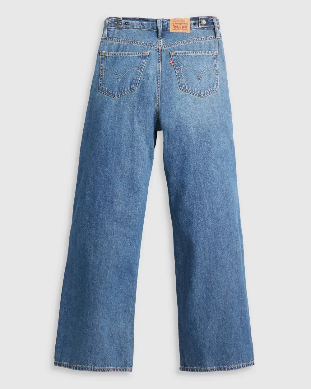 Adjustable Womens Cinch Baggy Jeans