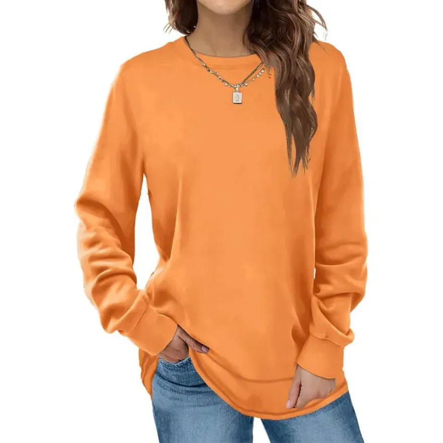 Sweatshirts for Women Crewneck Long Sleeve Shirts