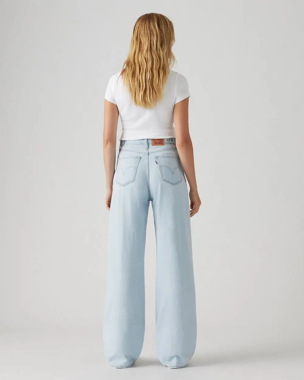 Adjustable Womens Cinch Baggy Jeans