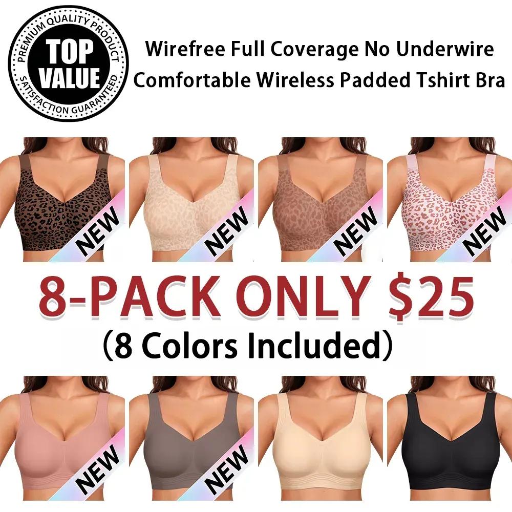 Women's Full Coverage Comfortable Wireless Bra