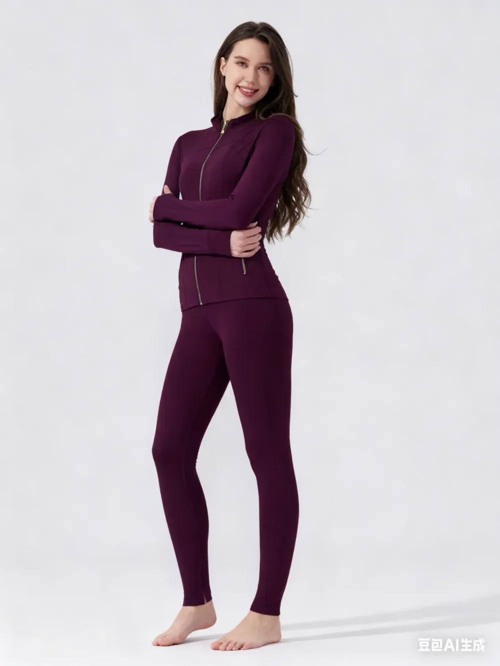 Women's Sporty Tracksuit Set