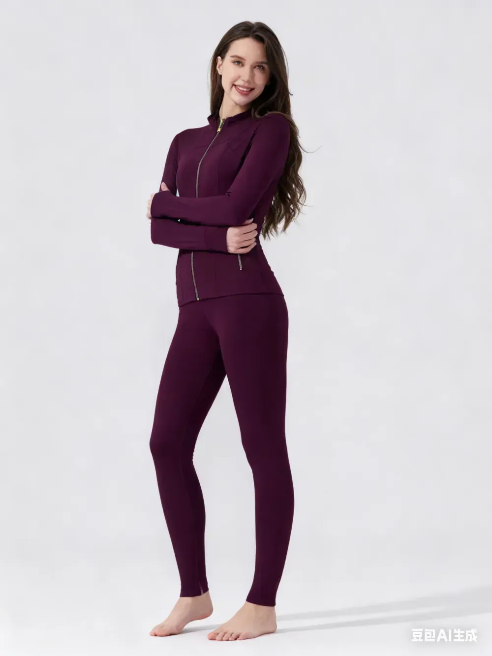 Women's Sporty Tracksuit Set