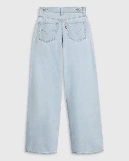 Adjustable Womens Cinch Baggy Jeans