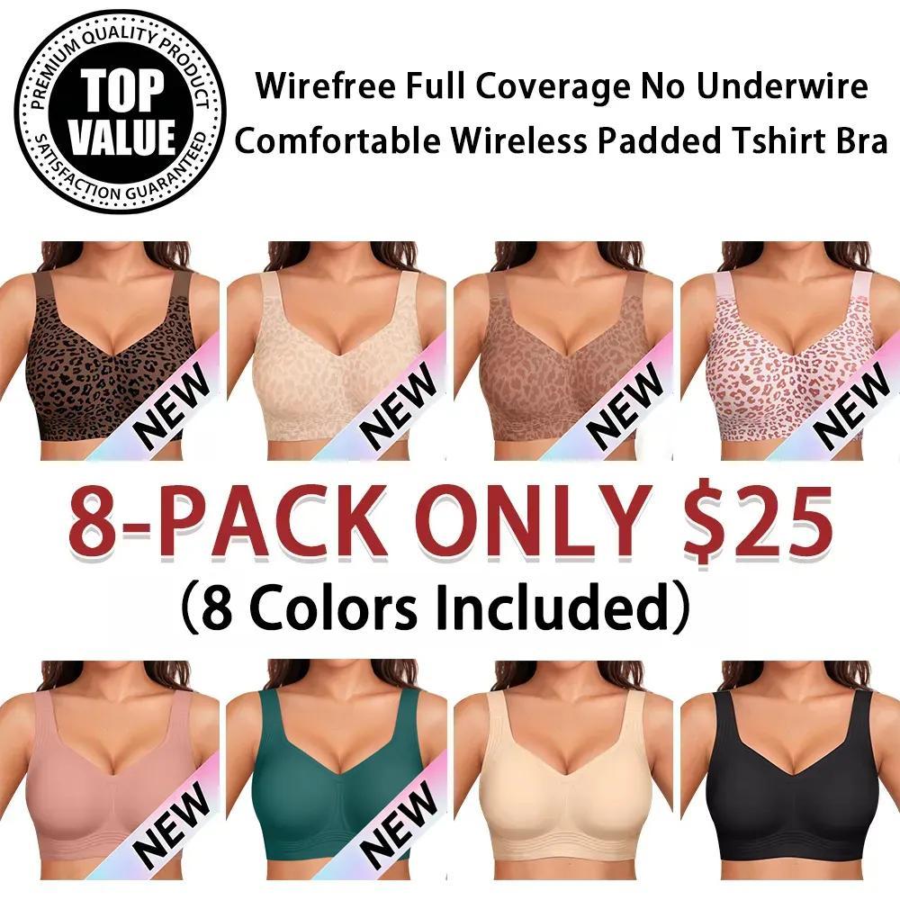Women's Full Coverage Comfortable Wireless Bra