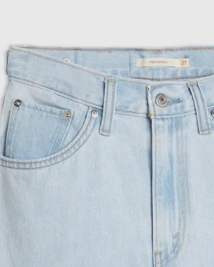 Adjustable Womens Cinch Baggy Jeans