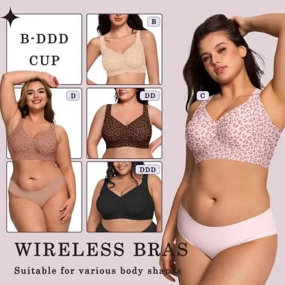 Women's Full Coverage Comfortable Wireless Bra