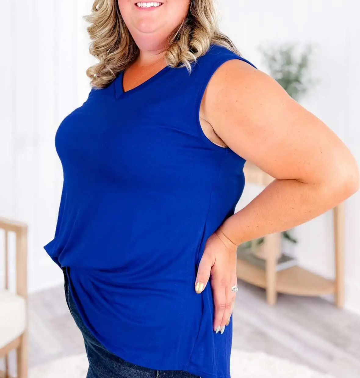 ⚡LIMITED SALE-V-neck tank top(Multiple Colors)