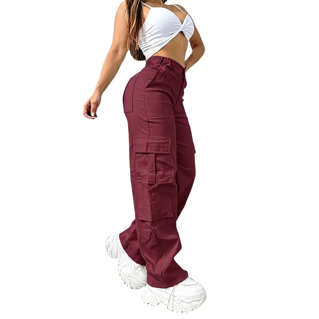 Women’s Multi-Pocket Cargo Work Pants