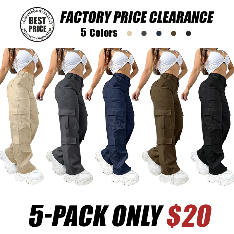 Women’s Multi-Pocket Cargo Work Pants