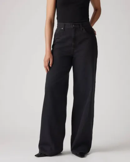 Adjustable Womens Cinch Baggy Jeans