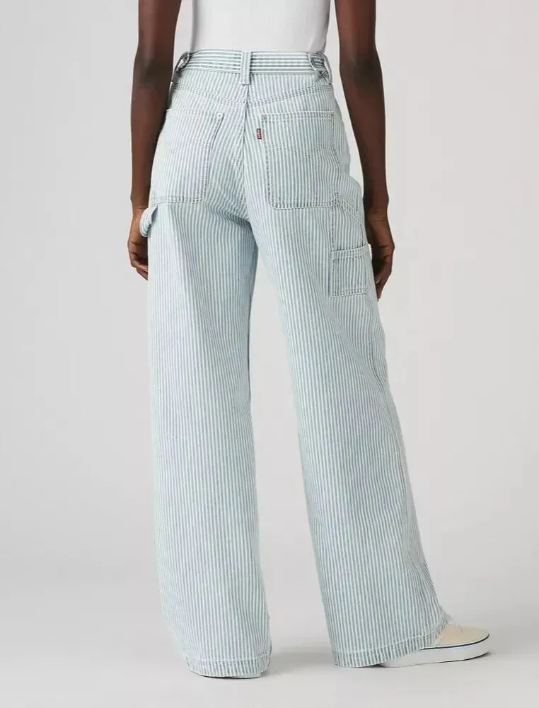 Adjustable Womens Cinch Baggy Jeans