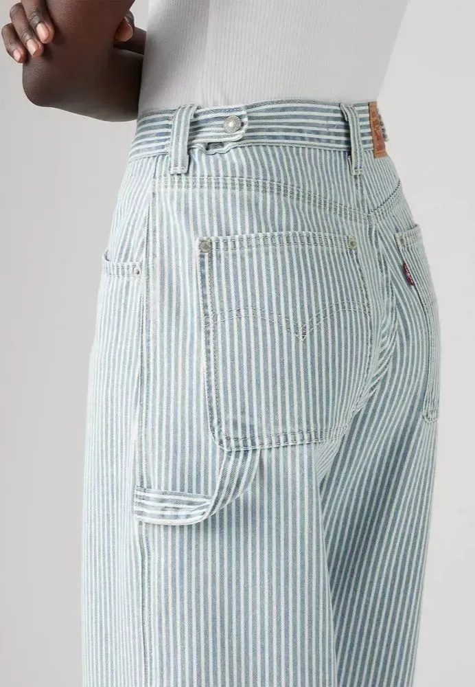 Adjustable Womens Cinch Baggy Jeans