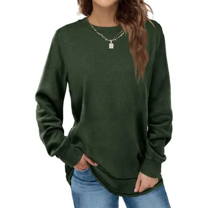 Sweatshirts for Women Crewneck Long Sleeve Shirts