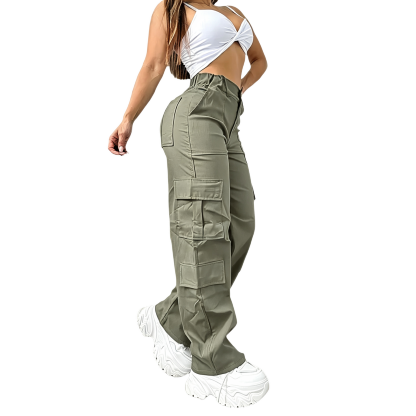 Women’s Multi-Pocket Cargo Work Pants