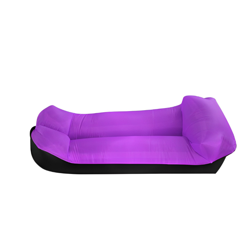 Outdoor Air Sofa Fast Inflatable Laybag Hangout Lounger Beach Air Bed