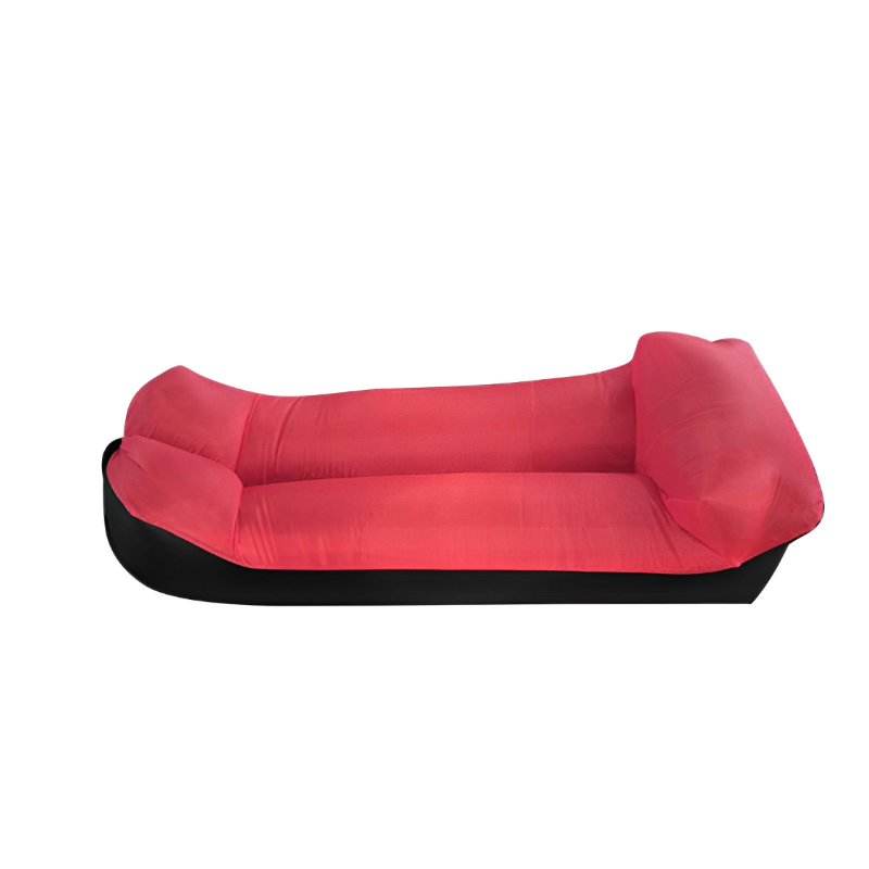 Outdoor Air Sofa Fast Inflatable Laybag Hangout Lounger Beach Air Bed