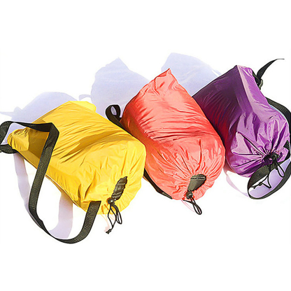 Outdoor Air Sofa Fast Inflatable Laybag Hangout Lounger Beach Air Bed Folding Sleeping Bag Lazy Sofa Lazy Air Sofa