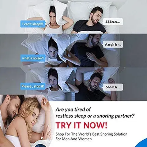 Sleep Soundly Again – 🔥 Advanced Anti-Snoring Device 🔥 for Restful Nights