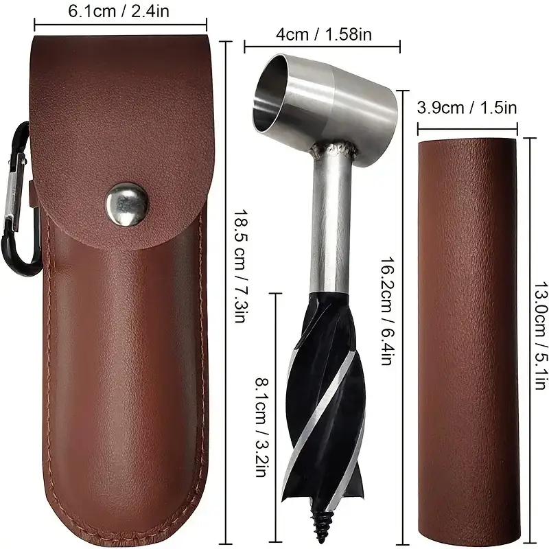 Bushcraft Auger TCT – Bushcraft Hand Auger Wrench