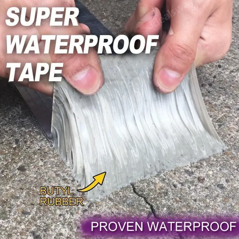 Permanent Waterseal Aluminium Rubber Tape - Buy More Save More