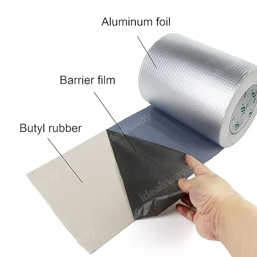 Permanent Waterseal Aluminium Rubber Tape - Buy More Save More