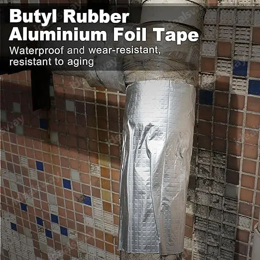 Permanent Waterseal Aluminium Rubber Tape - Buy More Save More