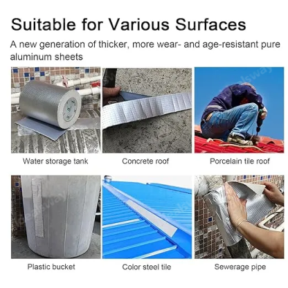 Permanent Waterseal Aluminium Rubber Tape - Buy More Save More