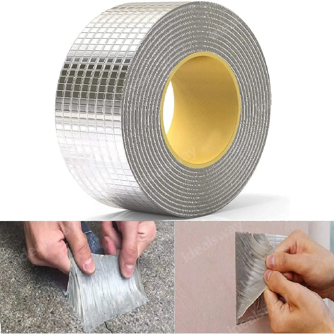 Permanent Waterseal Aluminium Rubber Tape - Buy More Save More