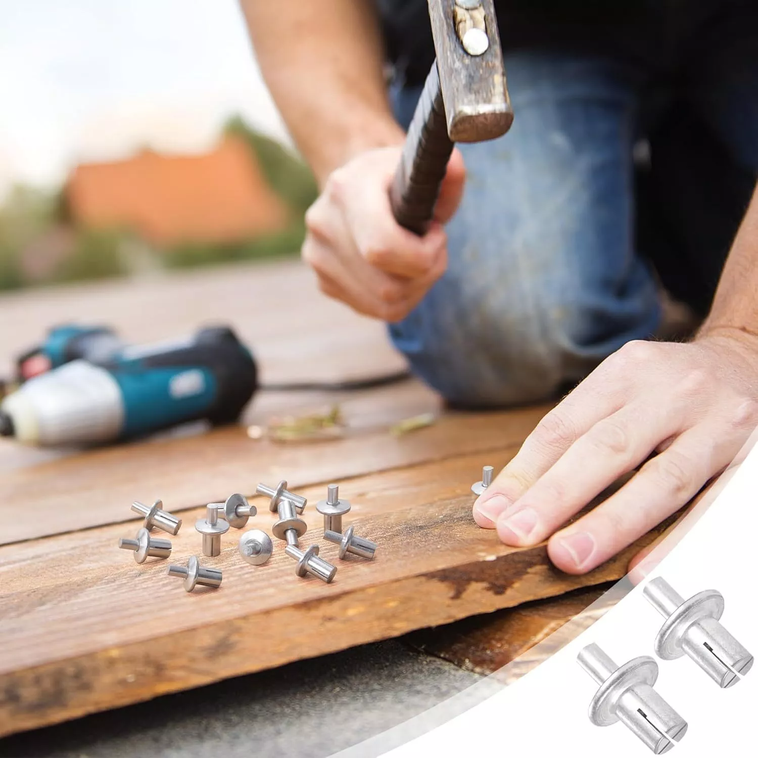 Knock-type Expansion Aluminum Alloy Rivets