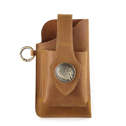 🎁 Perfect Father's Day Gift ❤ 40% OFF- Multifunctional Leather Mobile Phone Bag