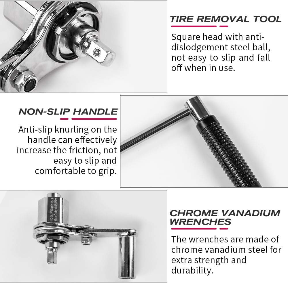 Torque Multiplier Wrench Set