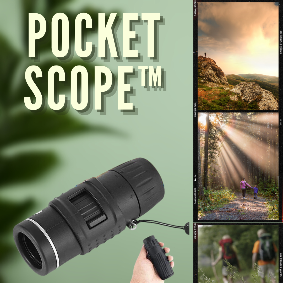 30% OFF ENDS TODAY! PocketScope Ultralight Pocket Telescope