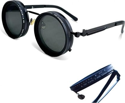 Dimmable ND Dimming Sunglasses, Fishing, Welding, Outdoor, Motorcycle Retro Sunglasses