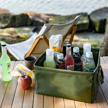 Foldable Square Bucket For Outdoor Travel