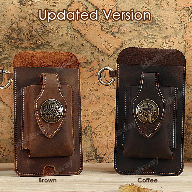 🎁 Perfect Father's Day Gift ❤ 40% OFF- Multifunctional Leather Mobile Phone Bag