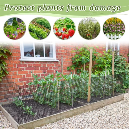 Plastic Chicken Wire Fence Mesh, Hexagonal Fencing Wire For Gardening, Poultry Fencing, Chicken Wire Frame For Crafts, Floral Netting